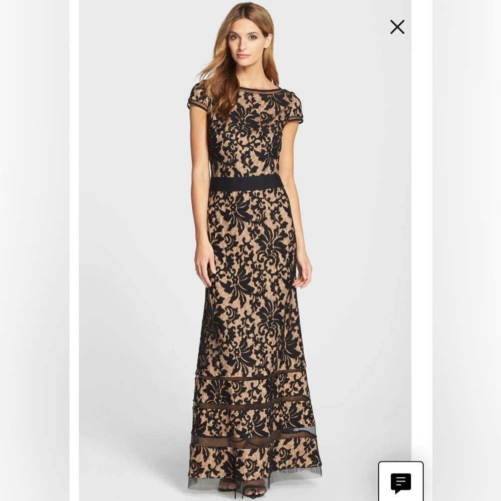 Tadashi Shoji | Blue Lace Dress